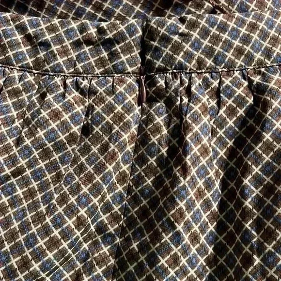 Papermoon Geometric Tiered Ruffled Mini Skirt Size L - Picture 4 of 6